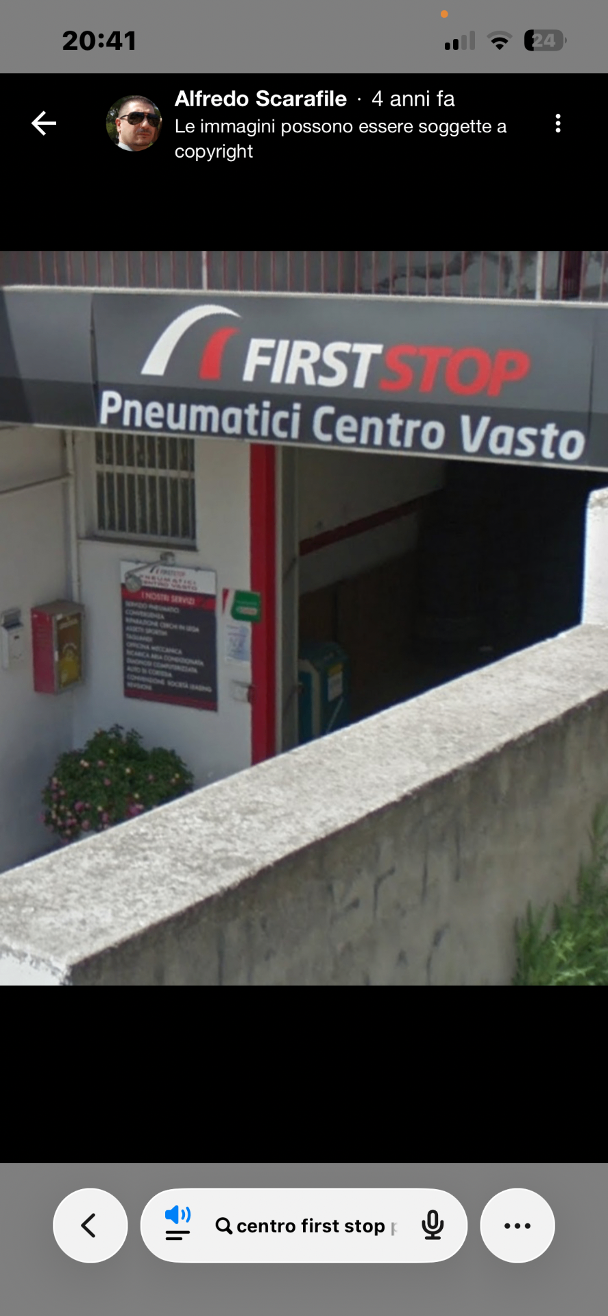 Ingresso Pneumatici Centro Vasto First Stop